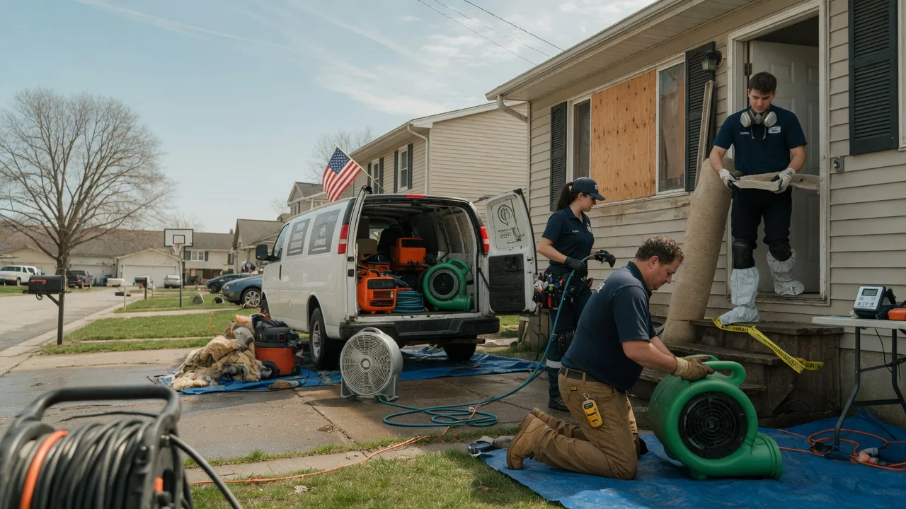 Water Damage Restoration in Dry Creek, LA near me